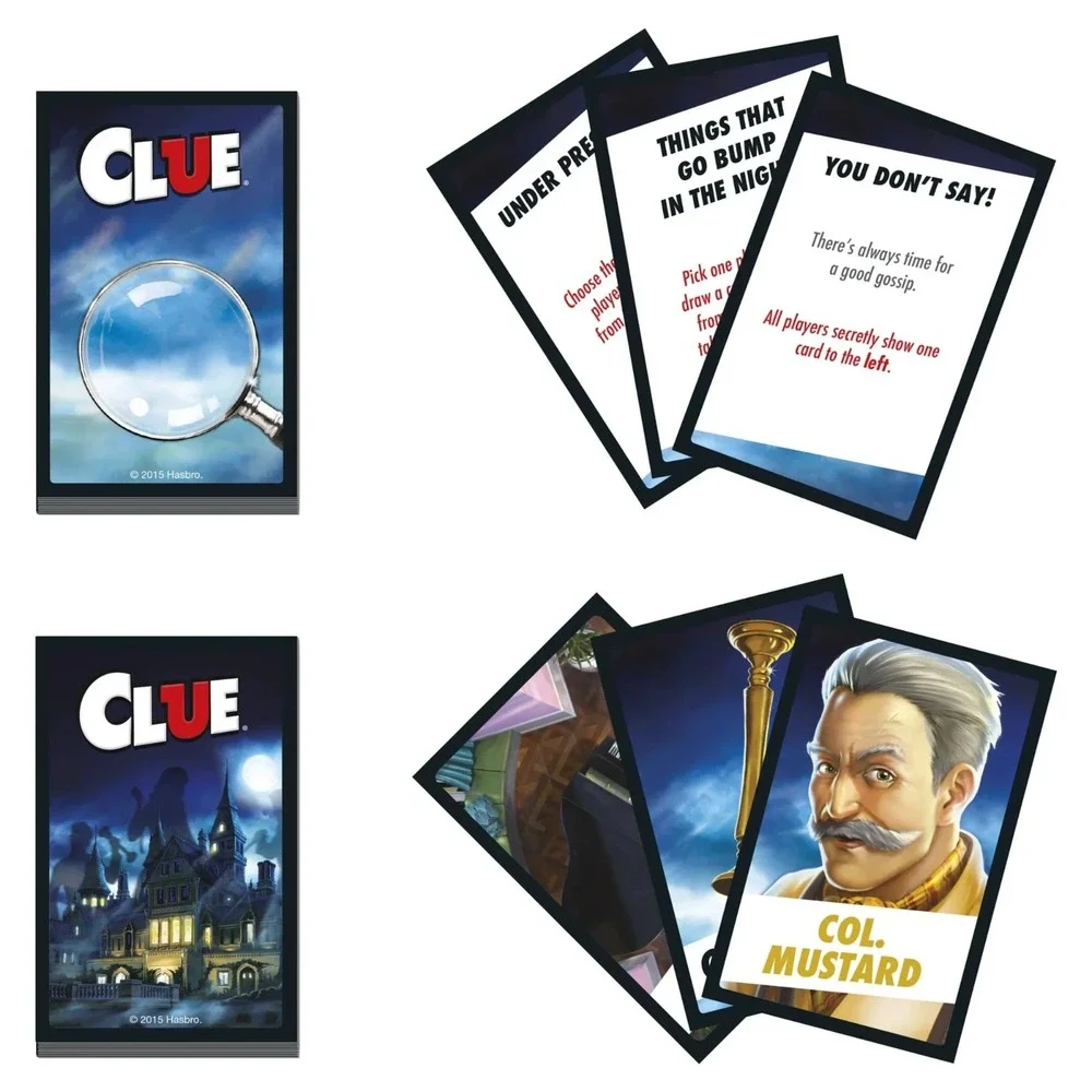 CLUE the Classic Mystery Game Hasbro 2020‎ Includes Fun Activity Sheet Inside